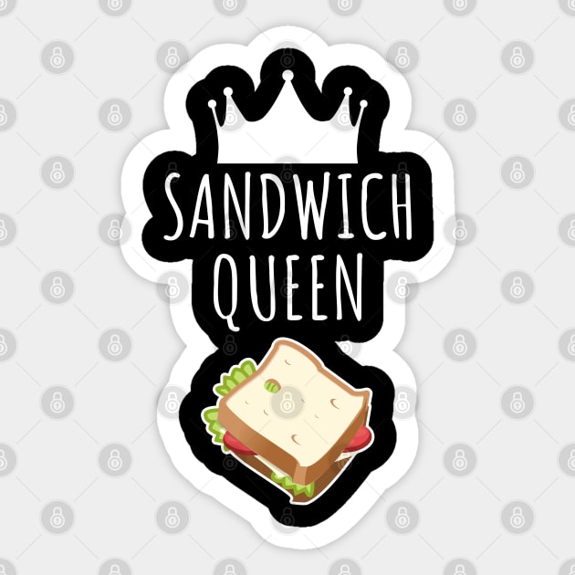 Sandwich King Sticker by LunaMay